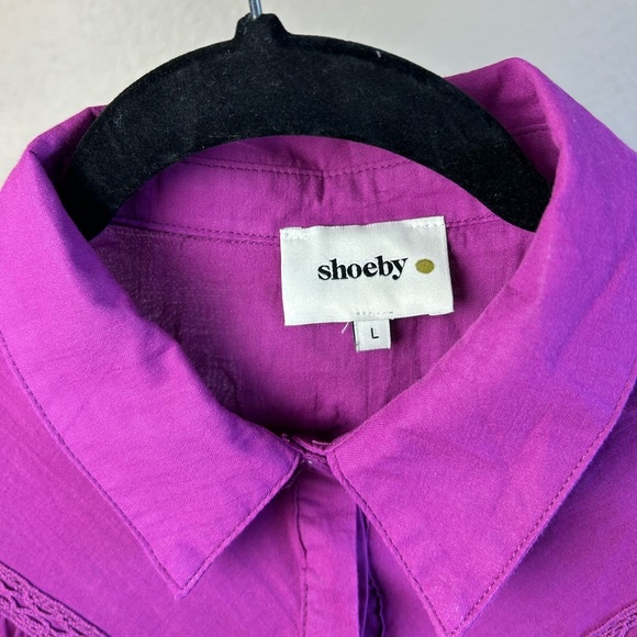 Embroidered puffed sleeve flowing Blouse - Picture 6 of 7